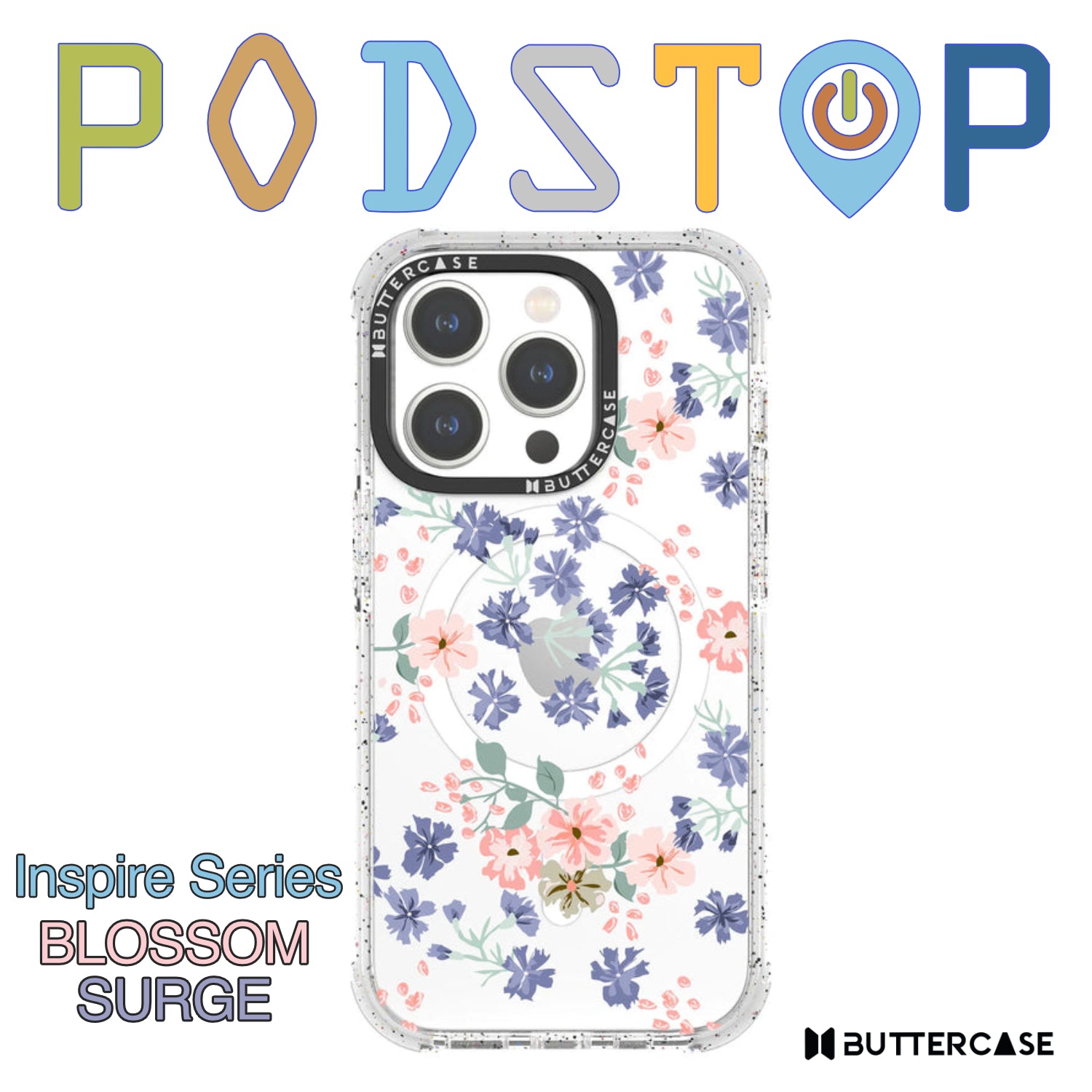 BUTTERCASE Inspire Series STICKERS case for iP15 Pro / Pro Max