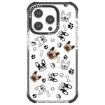 BUTTERCASE INSPIRE Series Doggie Daze for iPhone 15 Pro & 15 Pro Max
