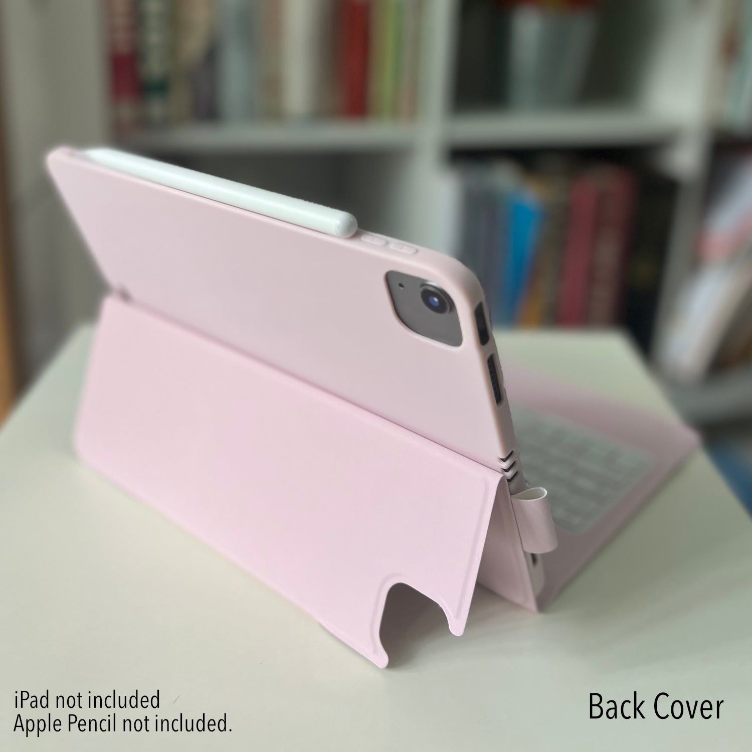 Bluetooth Keyboard Case for iPad Pro 11" (Gen 1-4) iPad Air 4 & 5 (Rose)