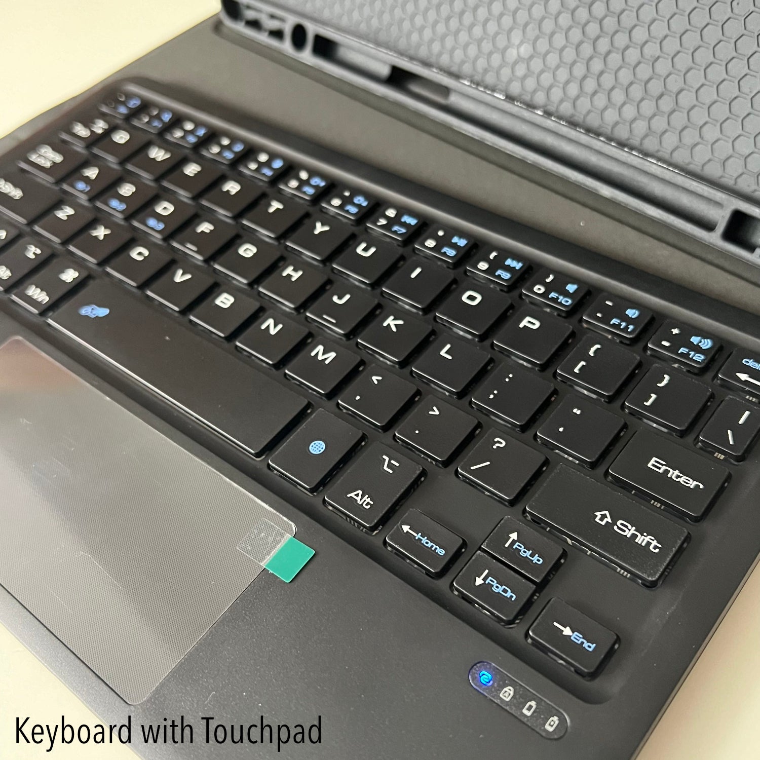 Bluetooth Keyboard with Touchpad for Tab S8 with Slim Pen Slot