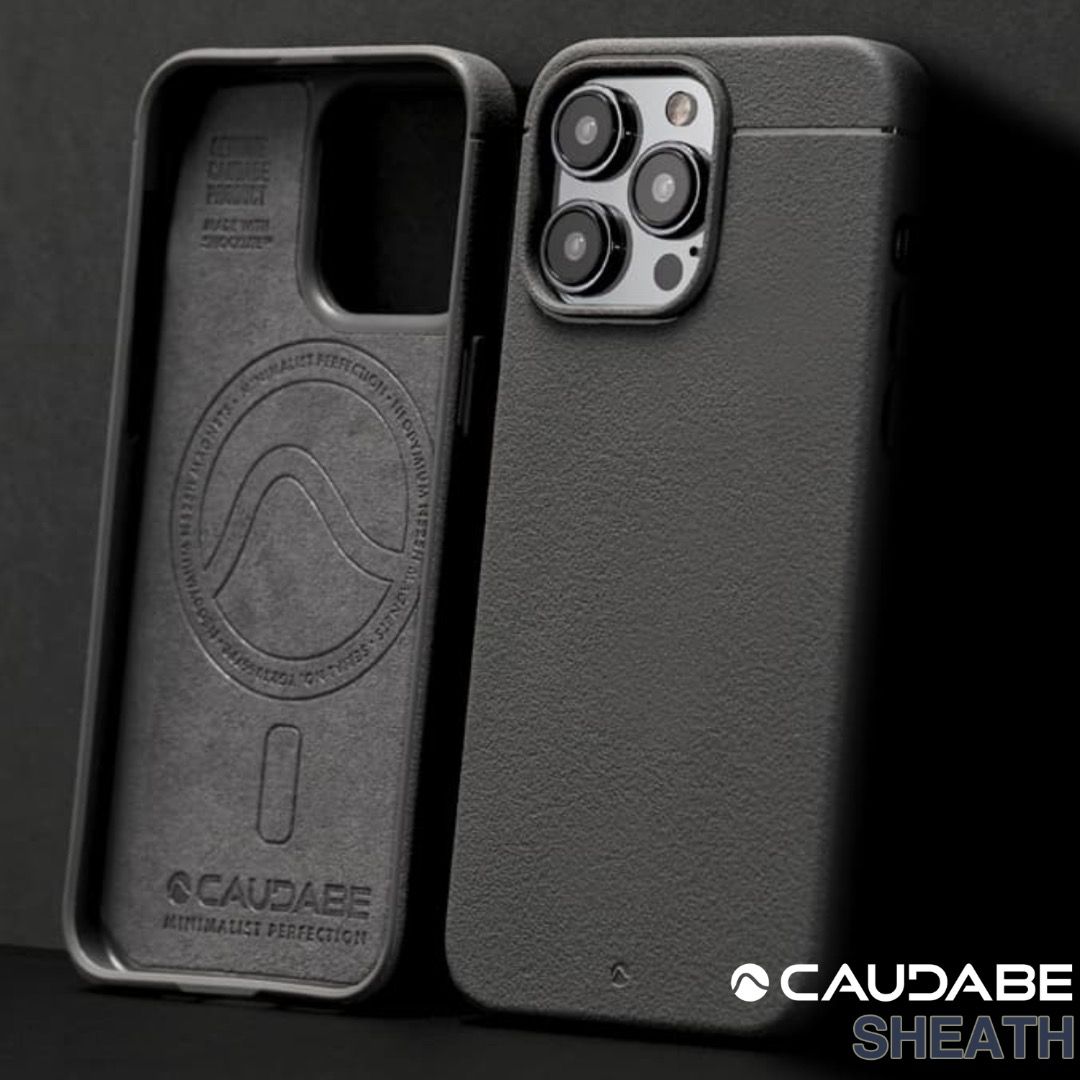 CAUDABE Sheath Case for iP15 Pro/ 15 Pro Max (2 Colours)