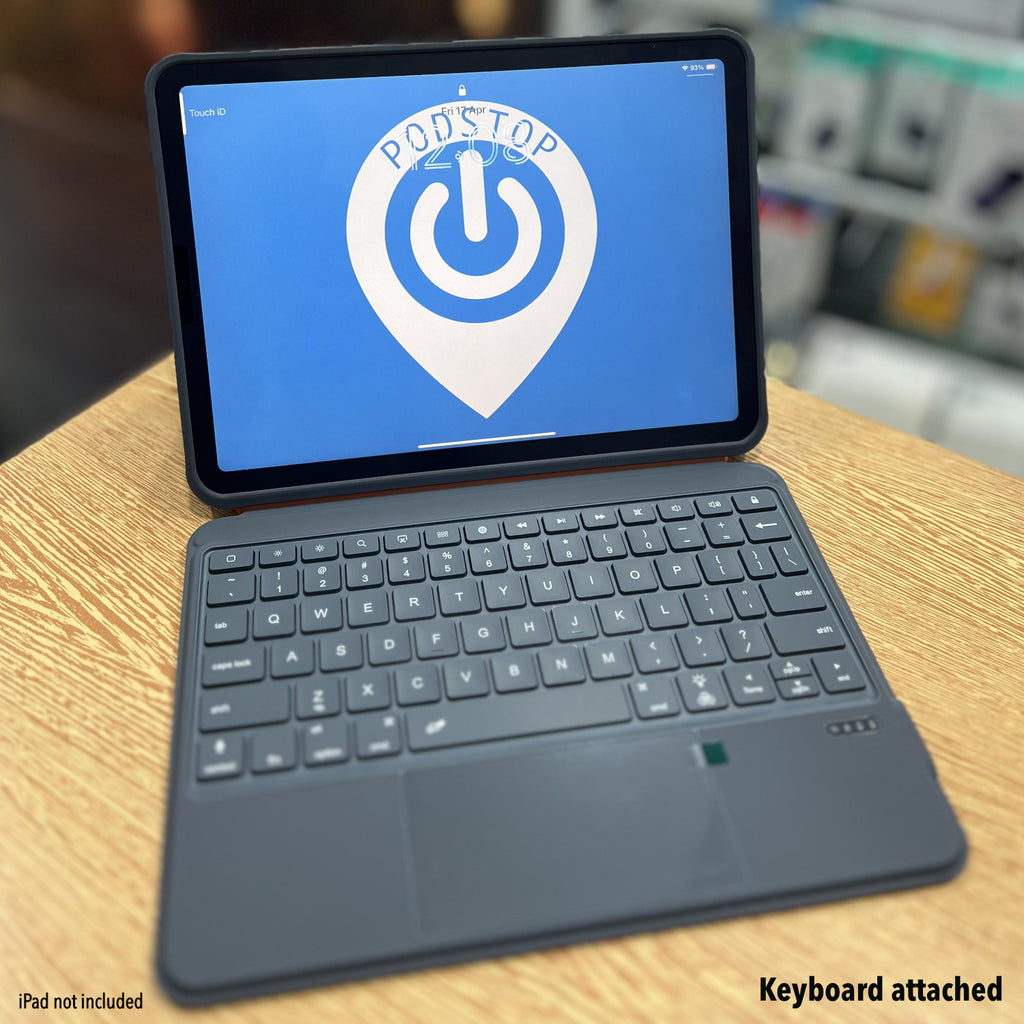 CHREIA Detachable KB Case iPad Air 11 (M2/M3/M4), Gen 10/11 (A16), iPad Pro 11 (Gen 1-4)
