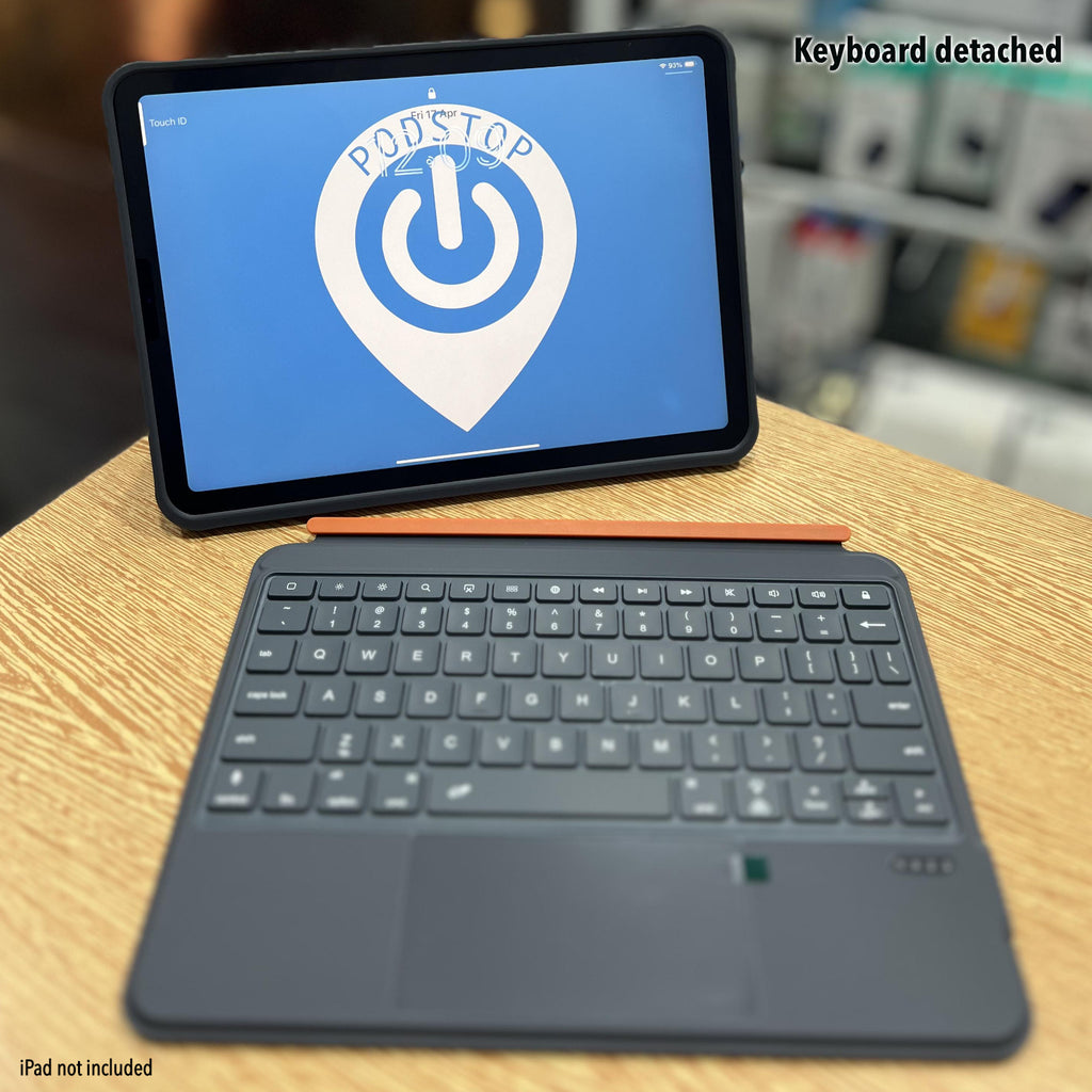 CHREIA Detachable KB Case iPad Air 11 (M2/M3/M4), Gen 10/11 (A16), iPad Pro 11 (Gen 1-4)