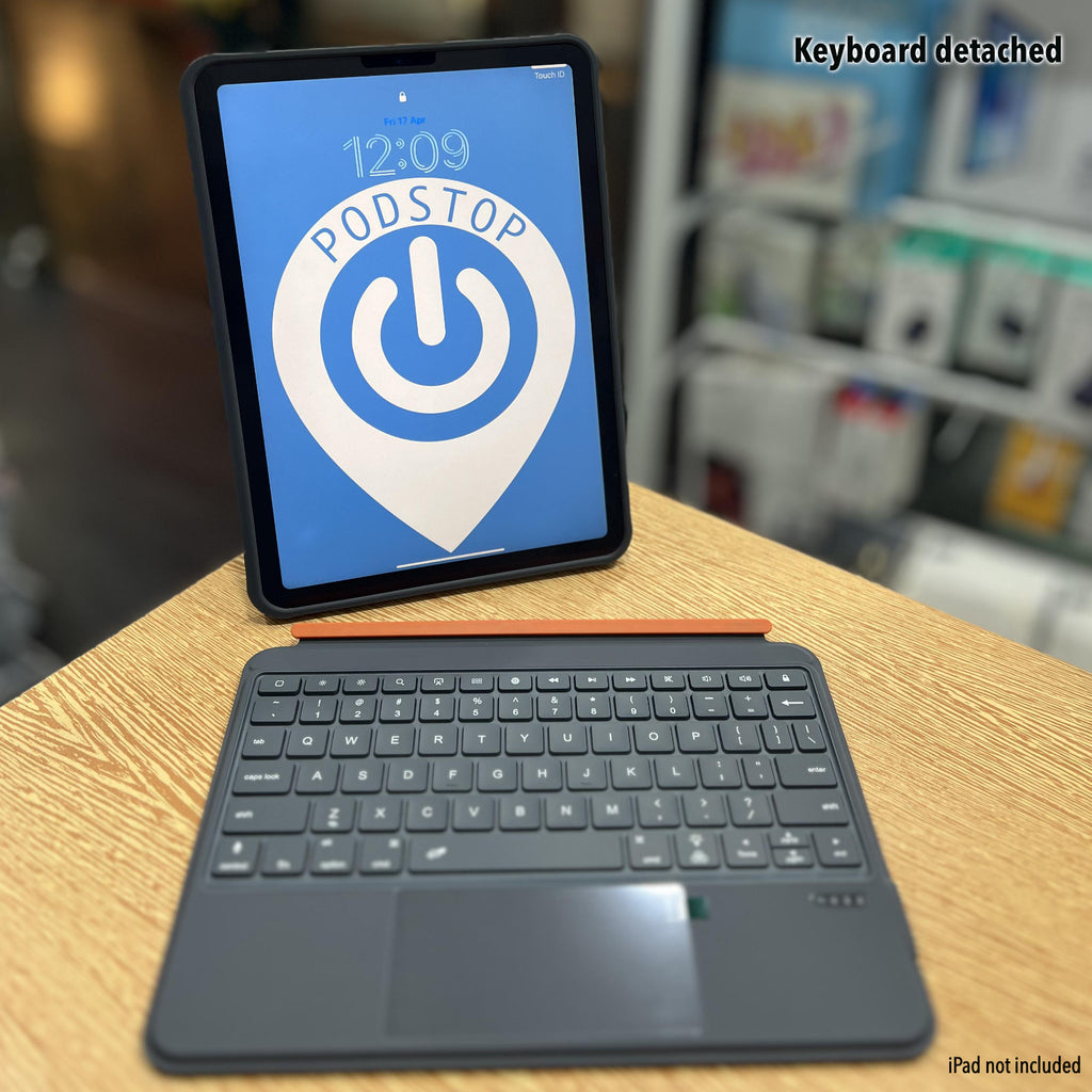 CHREIA Detachable KB Case iPad Air 11 (M2/M3/M4), Gen 10/11 (A16), iPad Pro 11 (Gen 1-4)
