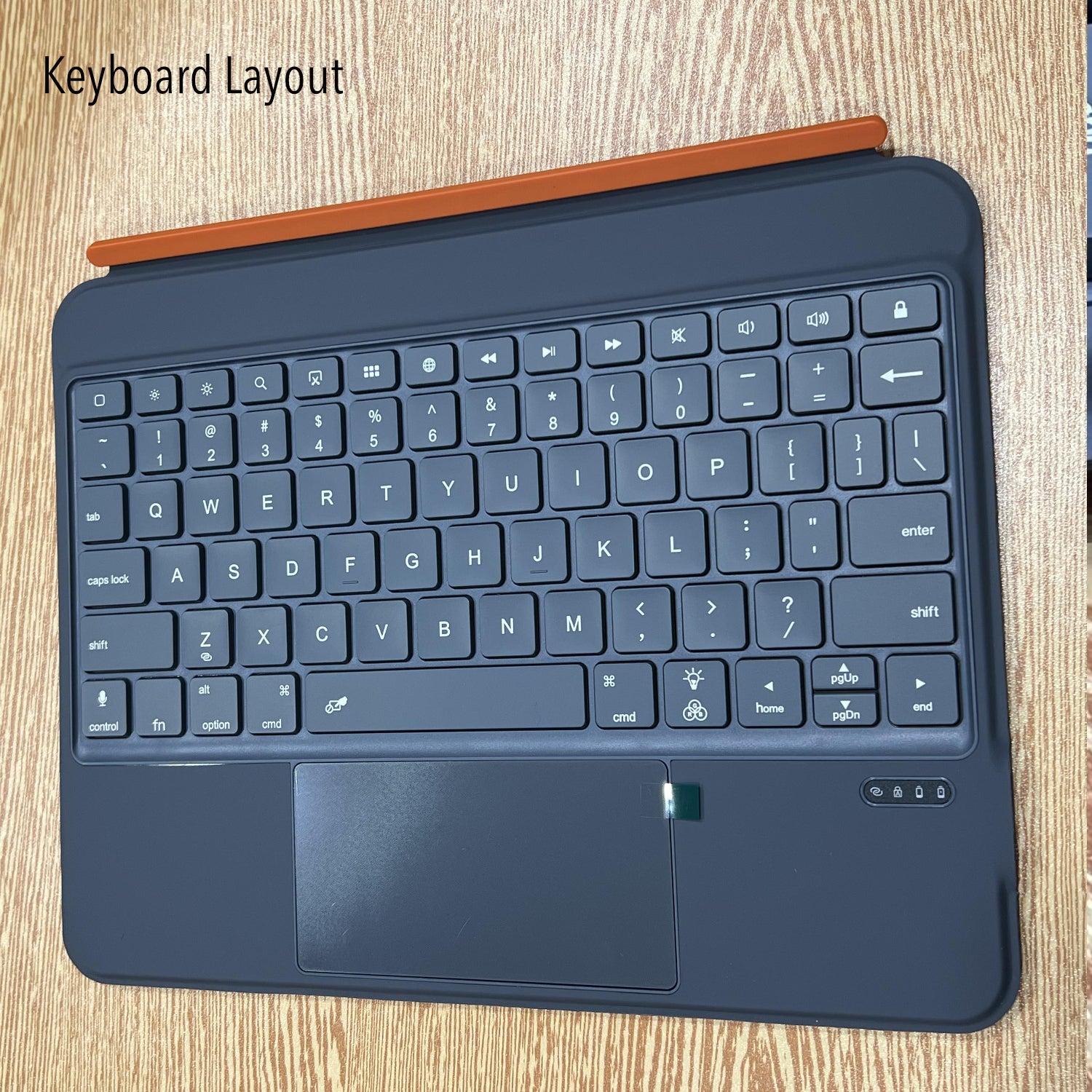 CHREIA Detachable Keyboard Case with Touchpad & Rotating Stand for iPad Air & iPad Pro