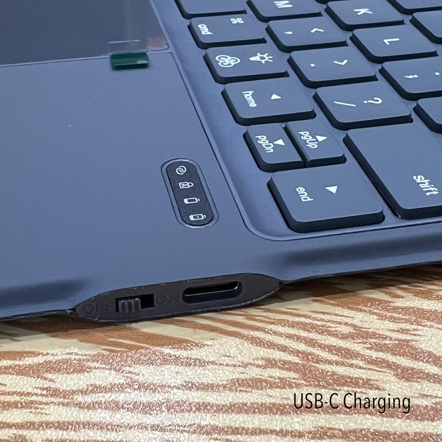 CHREIA Detachable Keyboard Case with Touchpad & Rotating Stand for iPad Air & iPad Pro