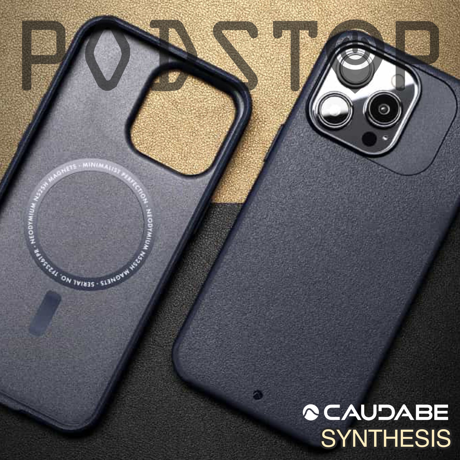 CAUDABE Synthesis Case for iP15 Pro / 15 Pro Max (3 Colours)