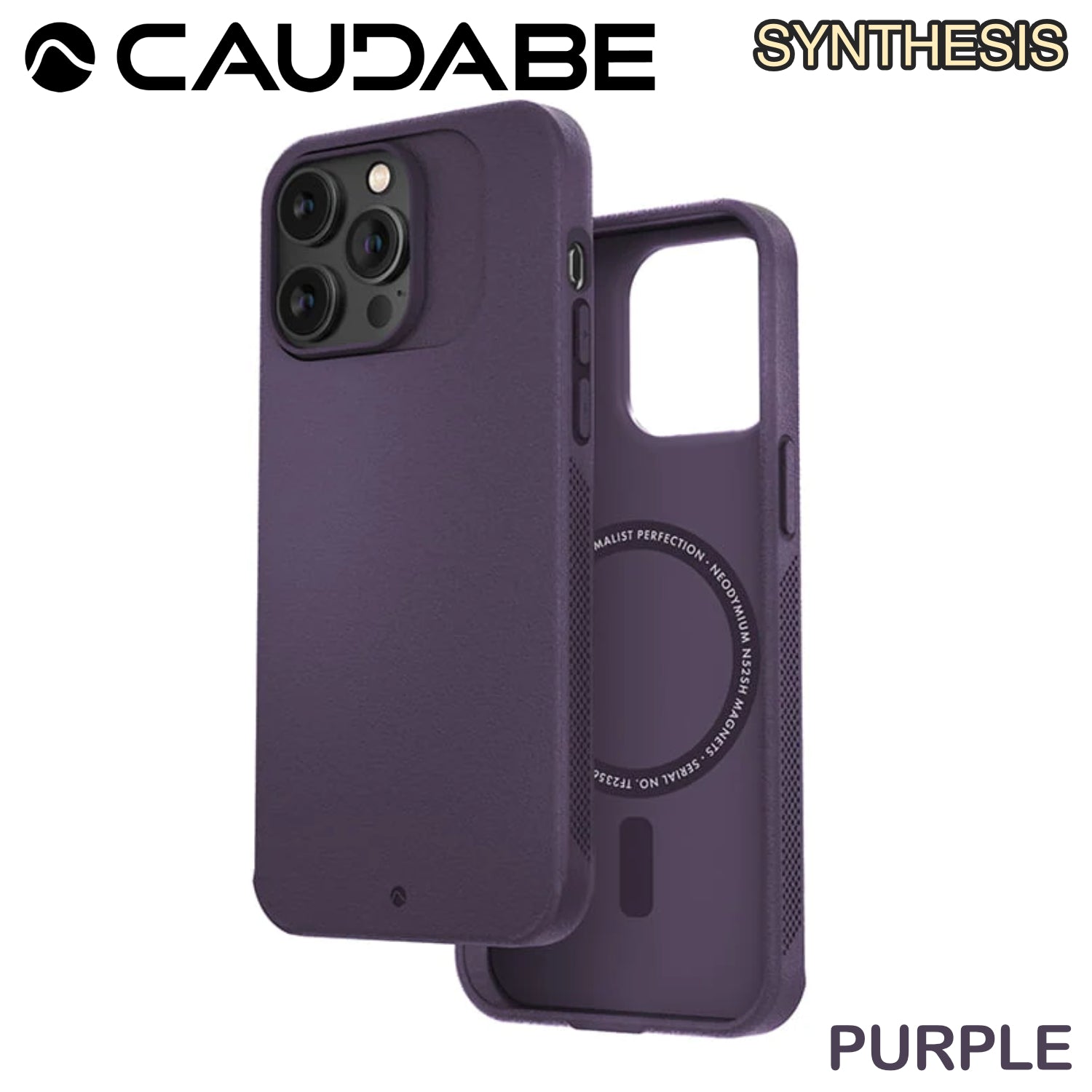 CAUDABE Synthesis Case for iP15 Pro / 15 Pro Max (3 Colours)