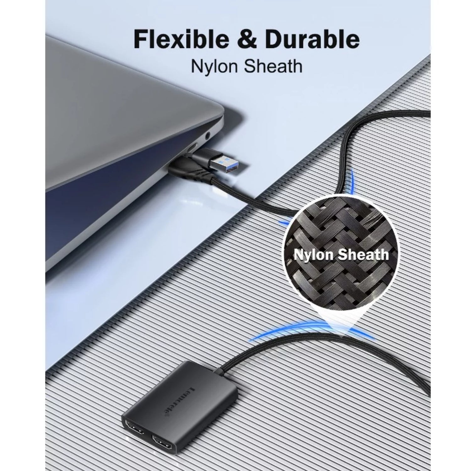 LEMORELE DUAL HDMI Adapter MST for MacOS & Windows (2 Models)