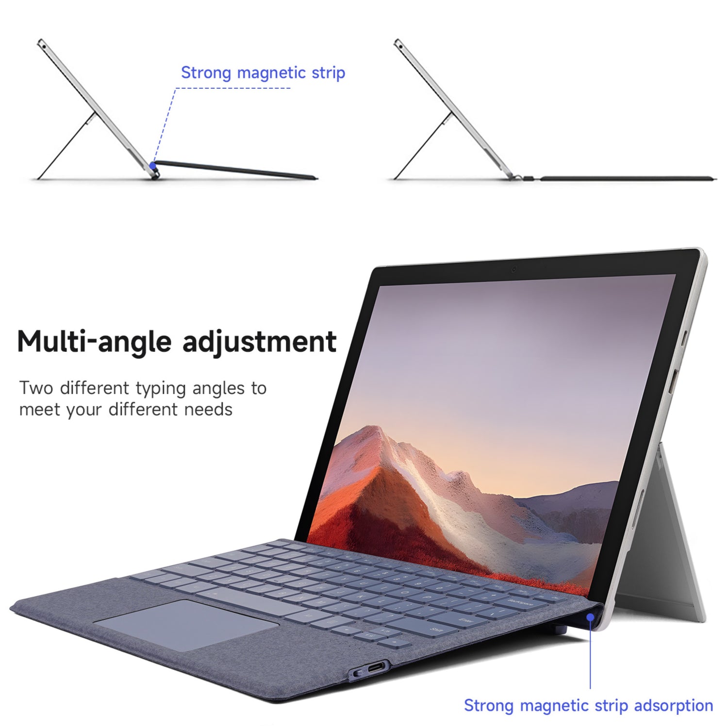 DUX DUCIS Bluetooth Keyboard for Surface Pro 12