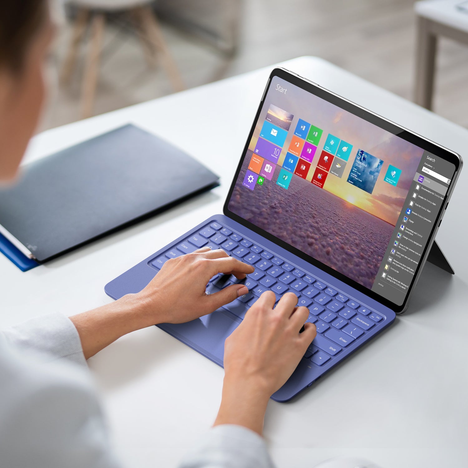 DUX DUCIS Bluetooth Keyboard for Surface Pro 12