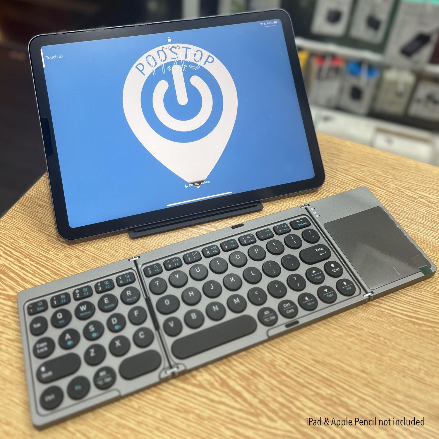 DUX DUCIS Tri-Fold Wireless KB with TouchPad