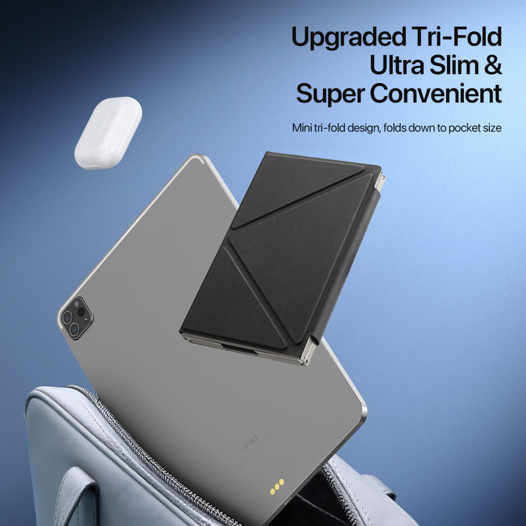 DUX DUCIS Tri-Fold Wireless KB with TouchPad