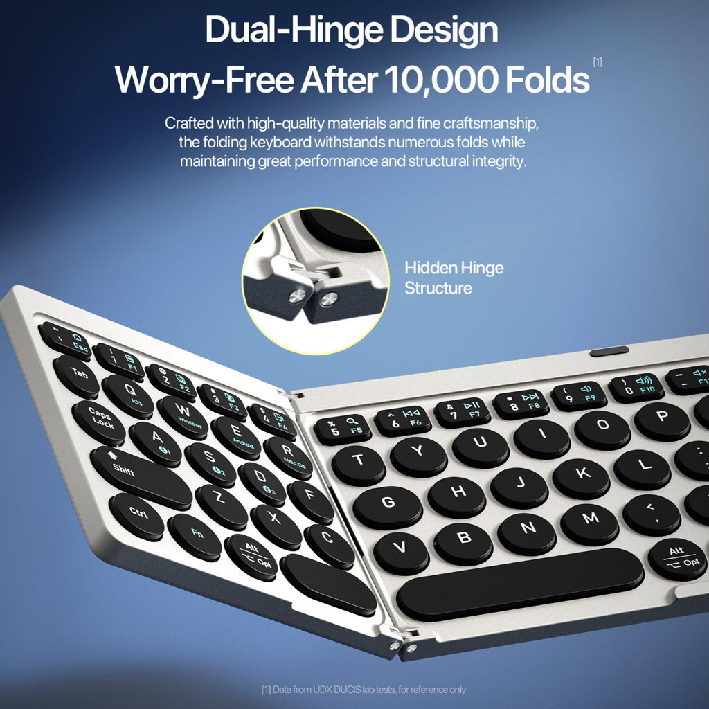 DUX DUCIS Tri-Fold Wireless KB with TouchPad