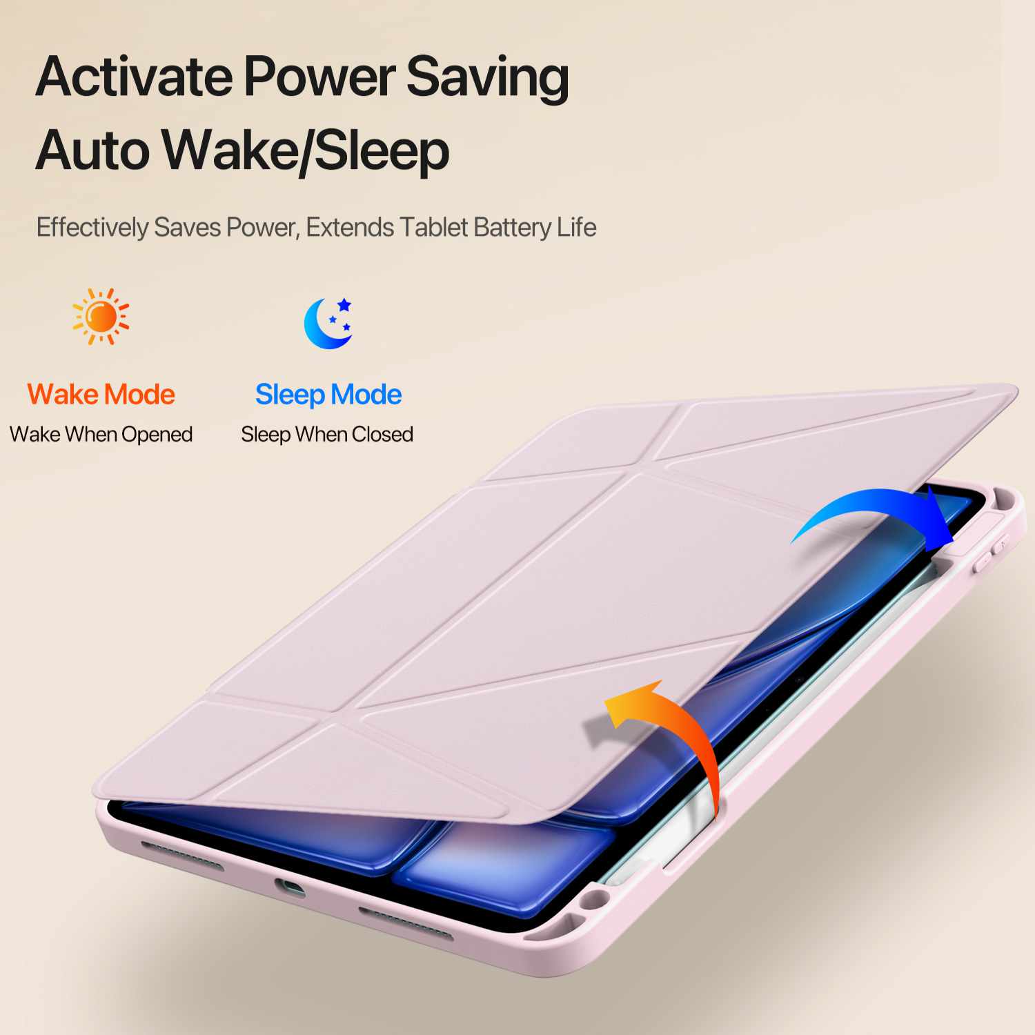 DUX DUCIS VERS Case for iPad Air & iPad Pro (10.9", 11", 12.9", 13")