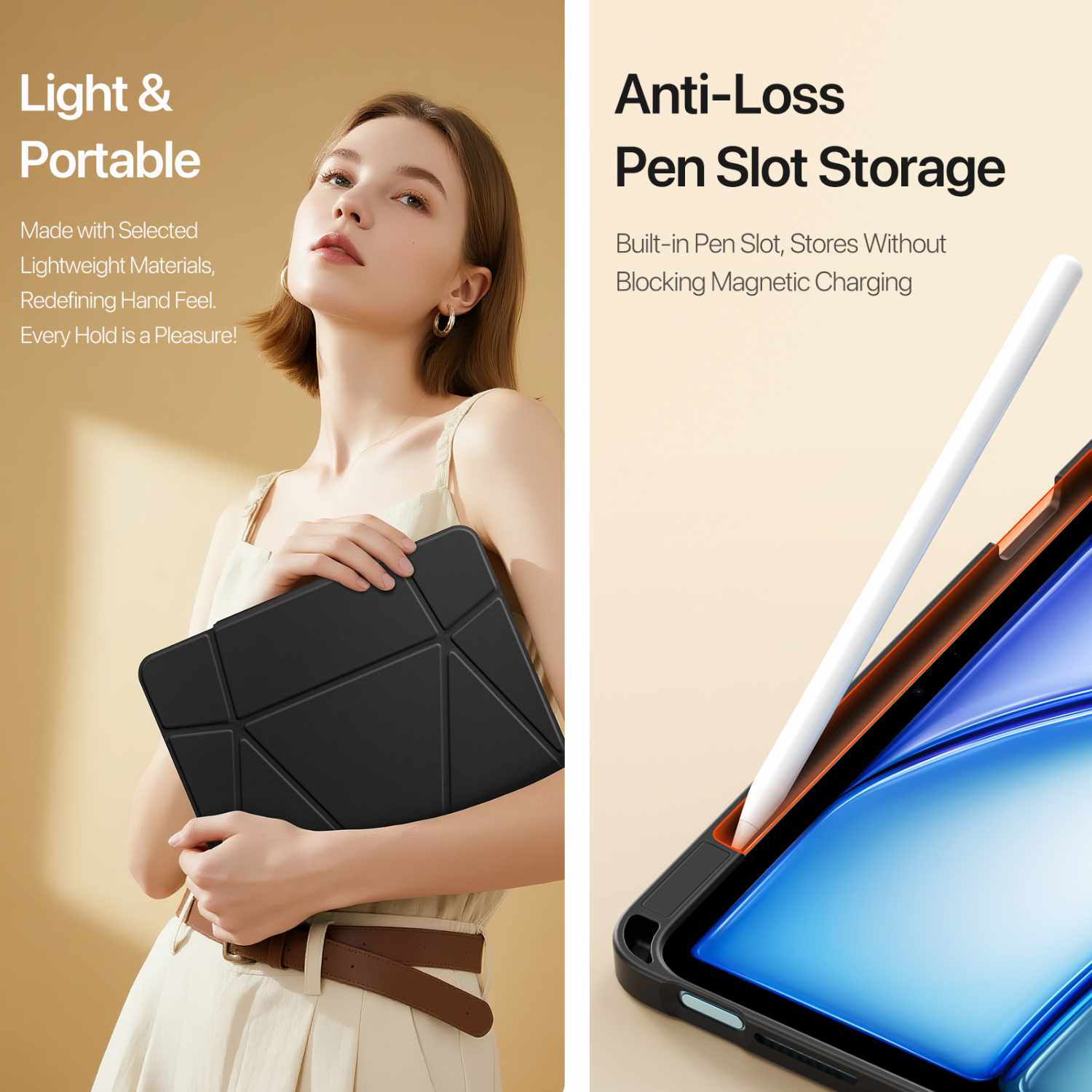 DUX DUCIS VERS Case for iPad Air & iPad Pro (10.9", 11", 12.9", 13")