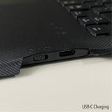 Detachable BT Keyboard with Backlight for Samsung Tab S7+ / S8+/ S9+ / S9FE+ / S10+