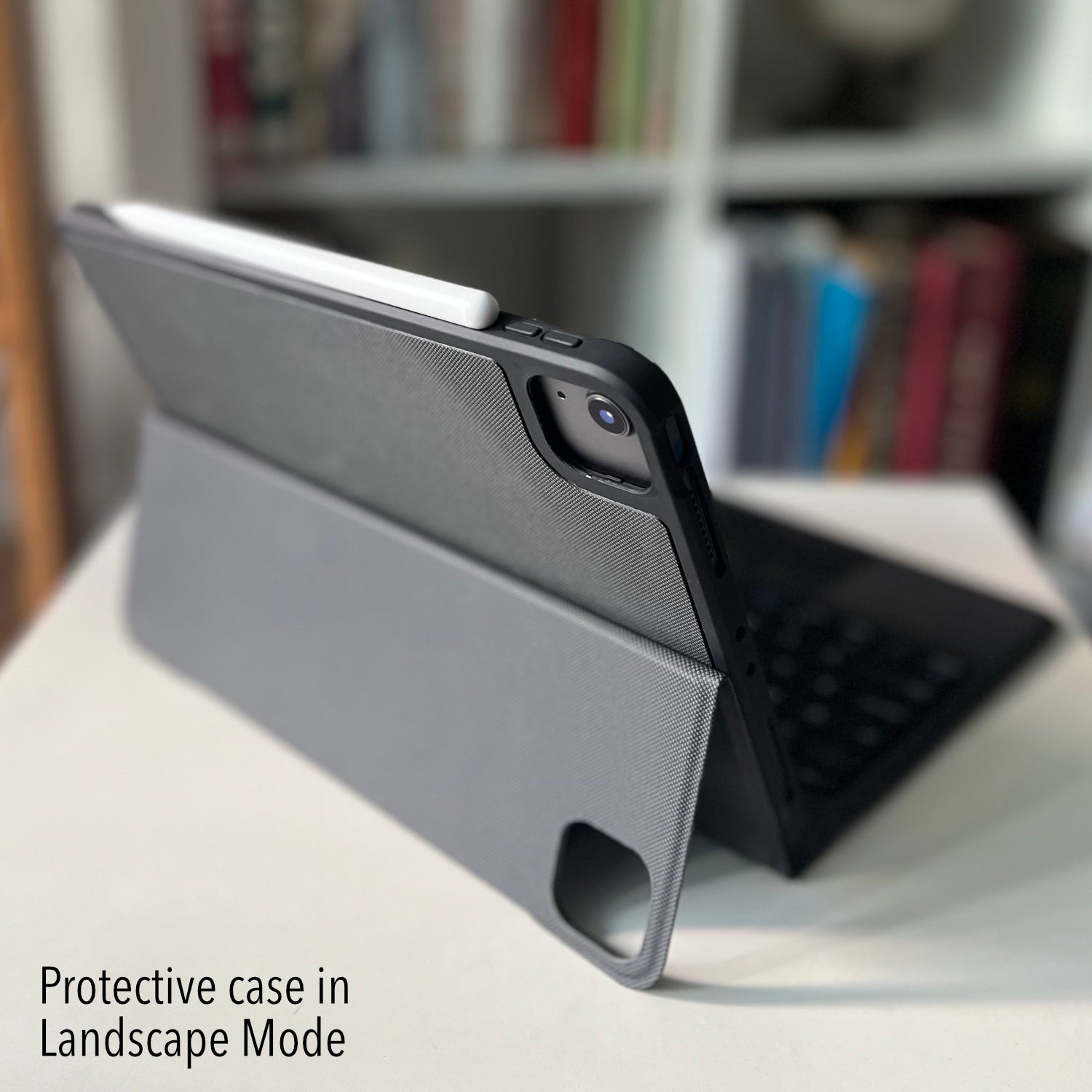 Keyboard with TouchPad & Detachable Protective Case for iPad Pro 11" (Gen 1-4) iPad Air 4 & 5 (Grey)