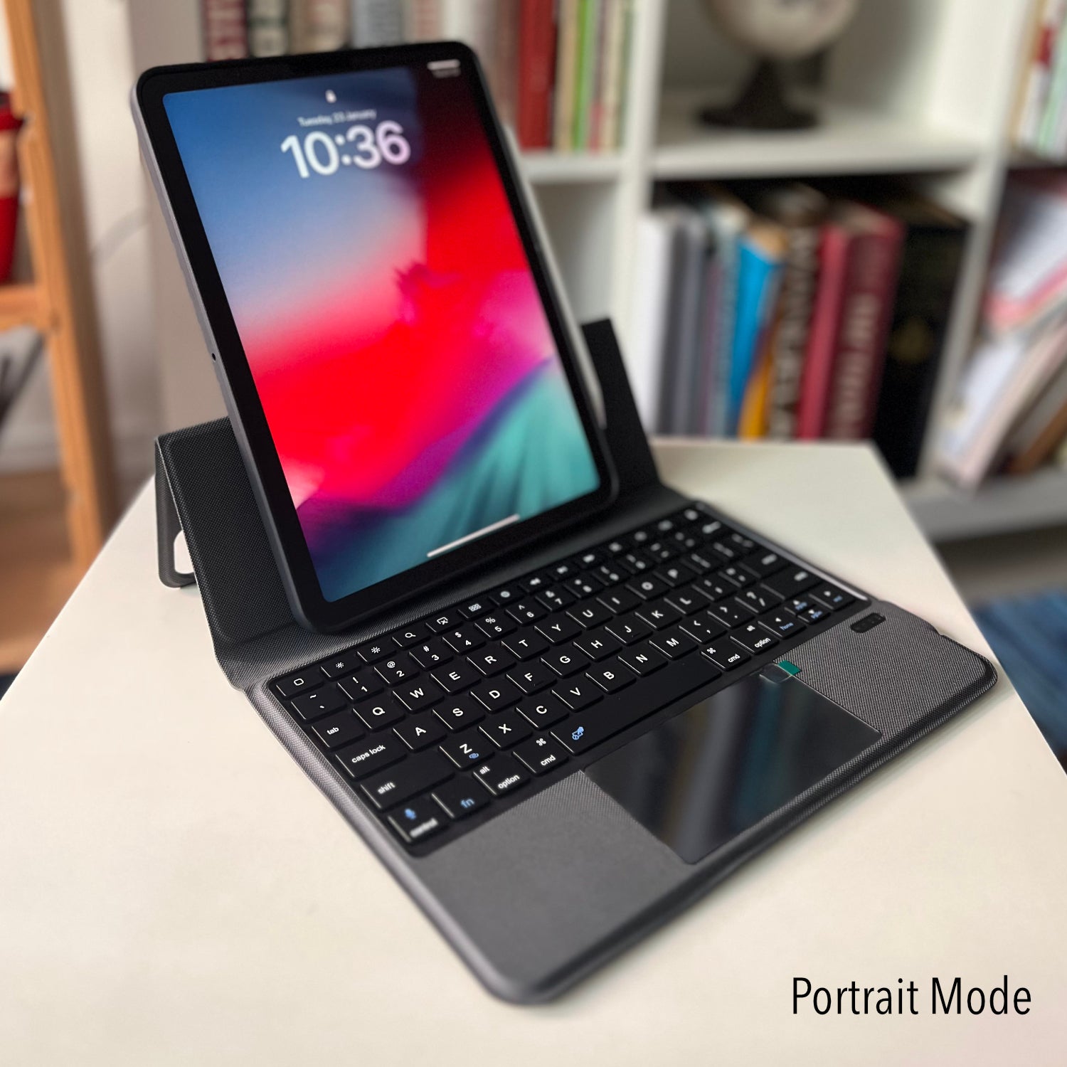 Keyboard with TouchPad & Detachable Protective Case for iPad Pro 11" (Gen 1-4) iPad Air 4 & 5 (Grey)