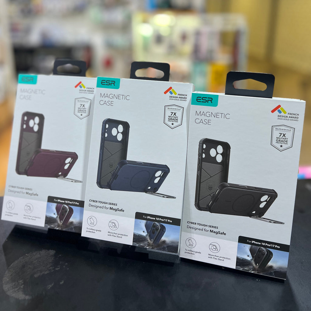ESR Cyber Tough Case for iPhone 17 Pro, 17 Pro Max, 18 Pro & 18 Pro Max