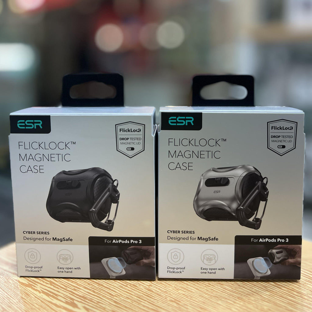 ESR Flicklock Cyber Magnetic Airpods Pro 3 Case (3 Colours)