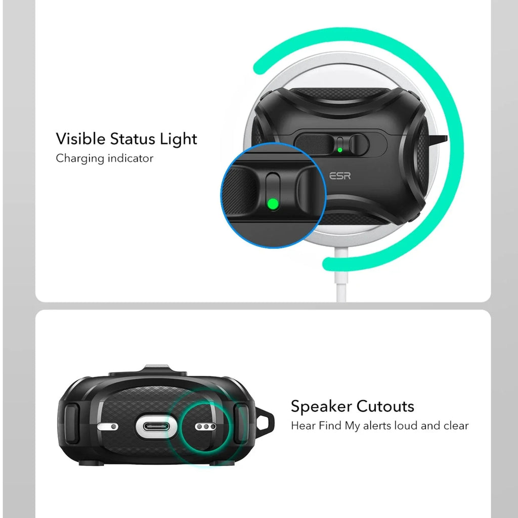 ESR Flicklock Cyber Magnetic Airpods Pro 3 Case (3 Colours)