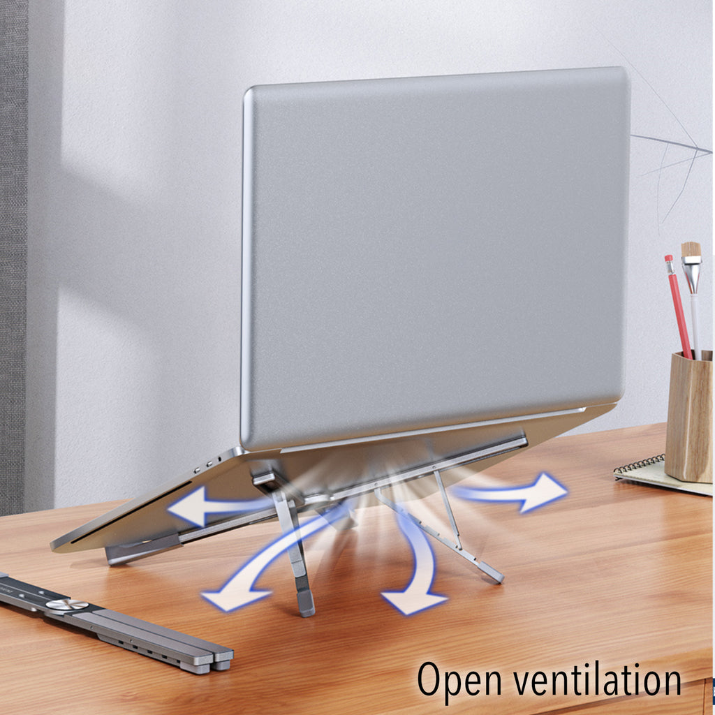 Foldable X Aluminium Laptop Stand
