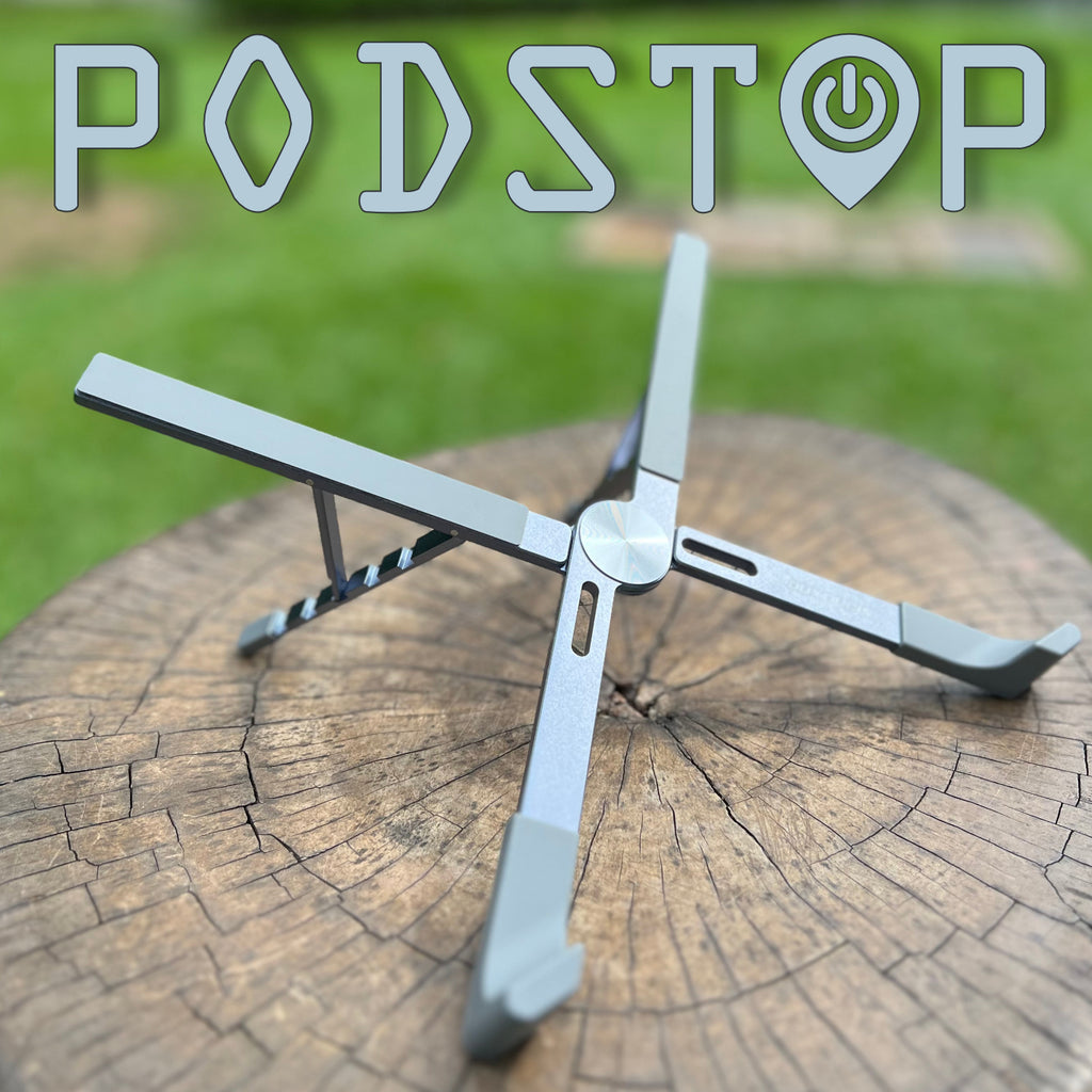 Foldable X Aluminium Laptop Stand