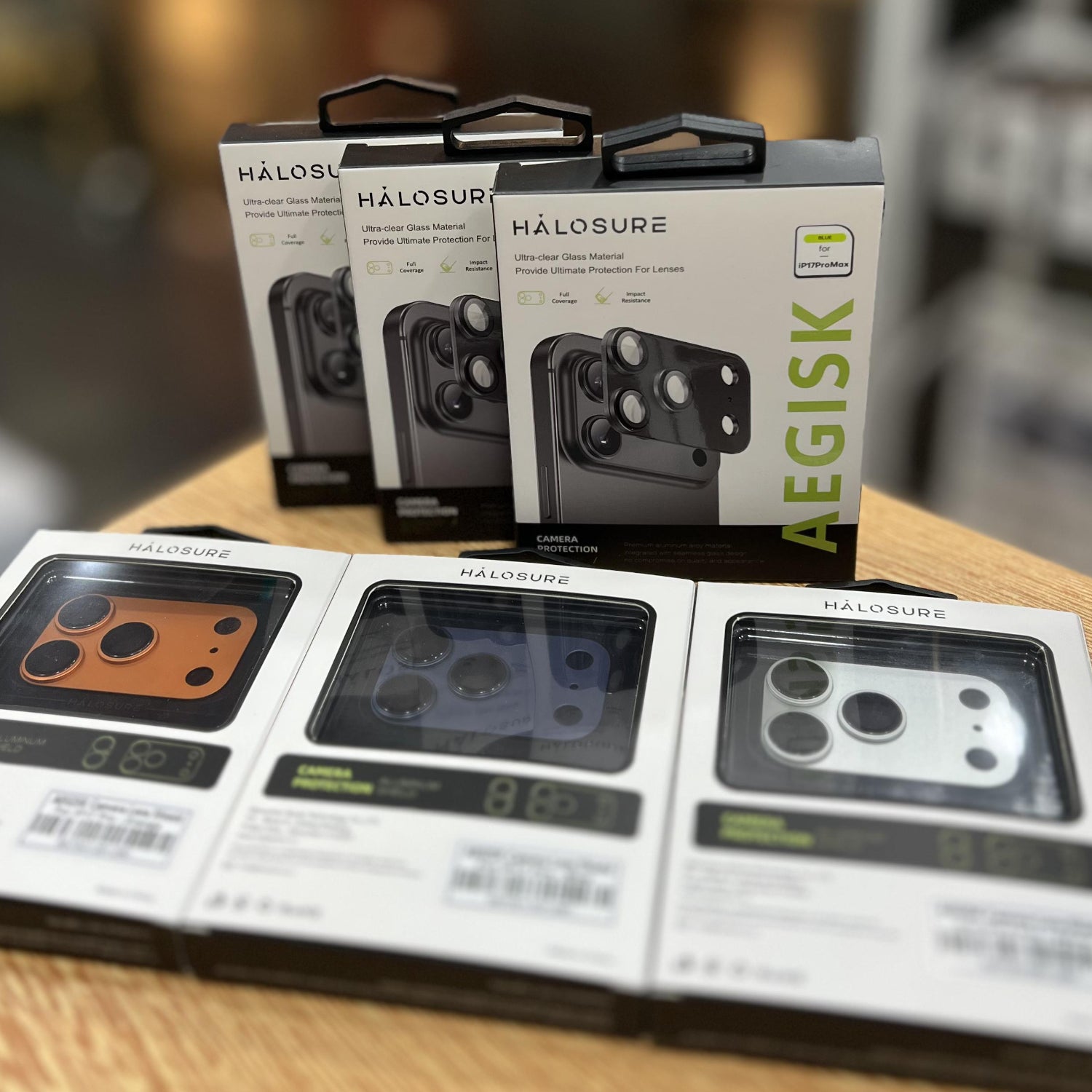 HALOSURE AEGISK Lens Protection for iPhone 17 Pro & Pro Max