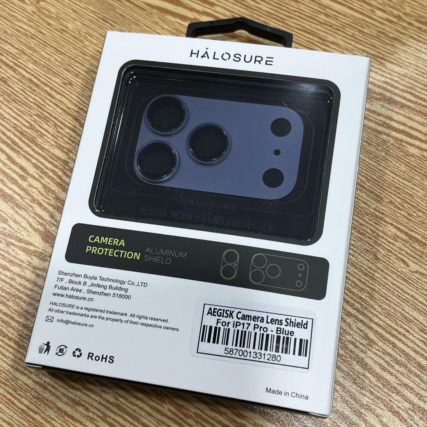 HALOSURE AEGISK Lens Protection for iPhone 17 Pro & Pro Max