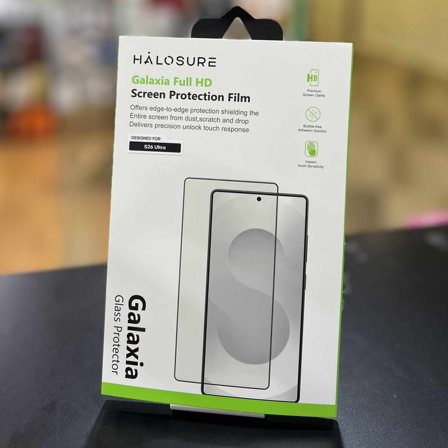 HALOSURE Galaxia Screen Protector for S26 Ultra (Clear)