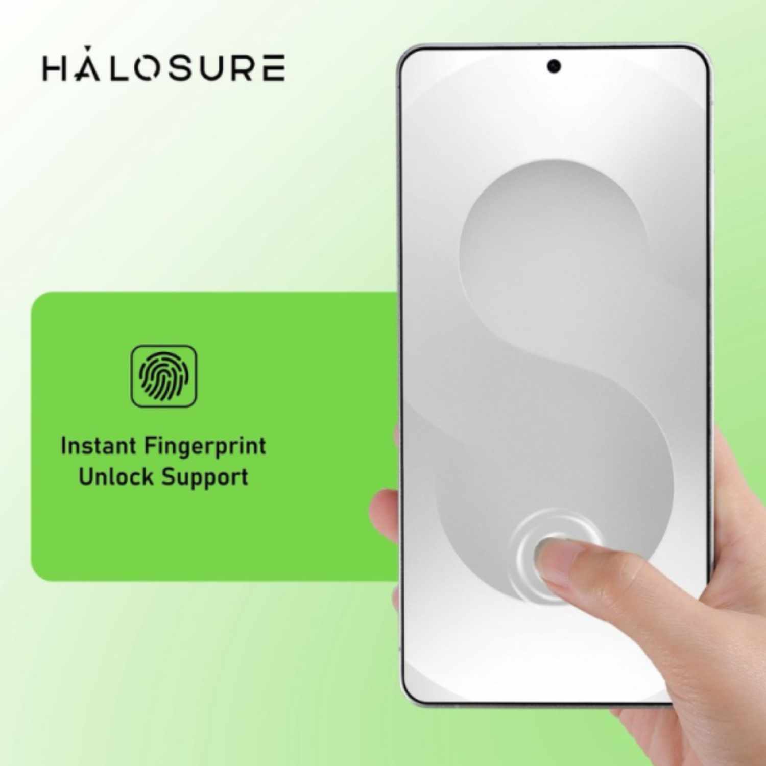 HALOSURE Galaxia Screen Protector for S26 Ultra (Clear)