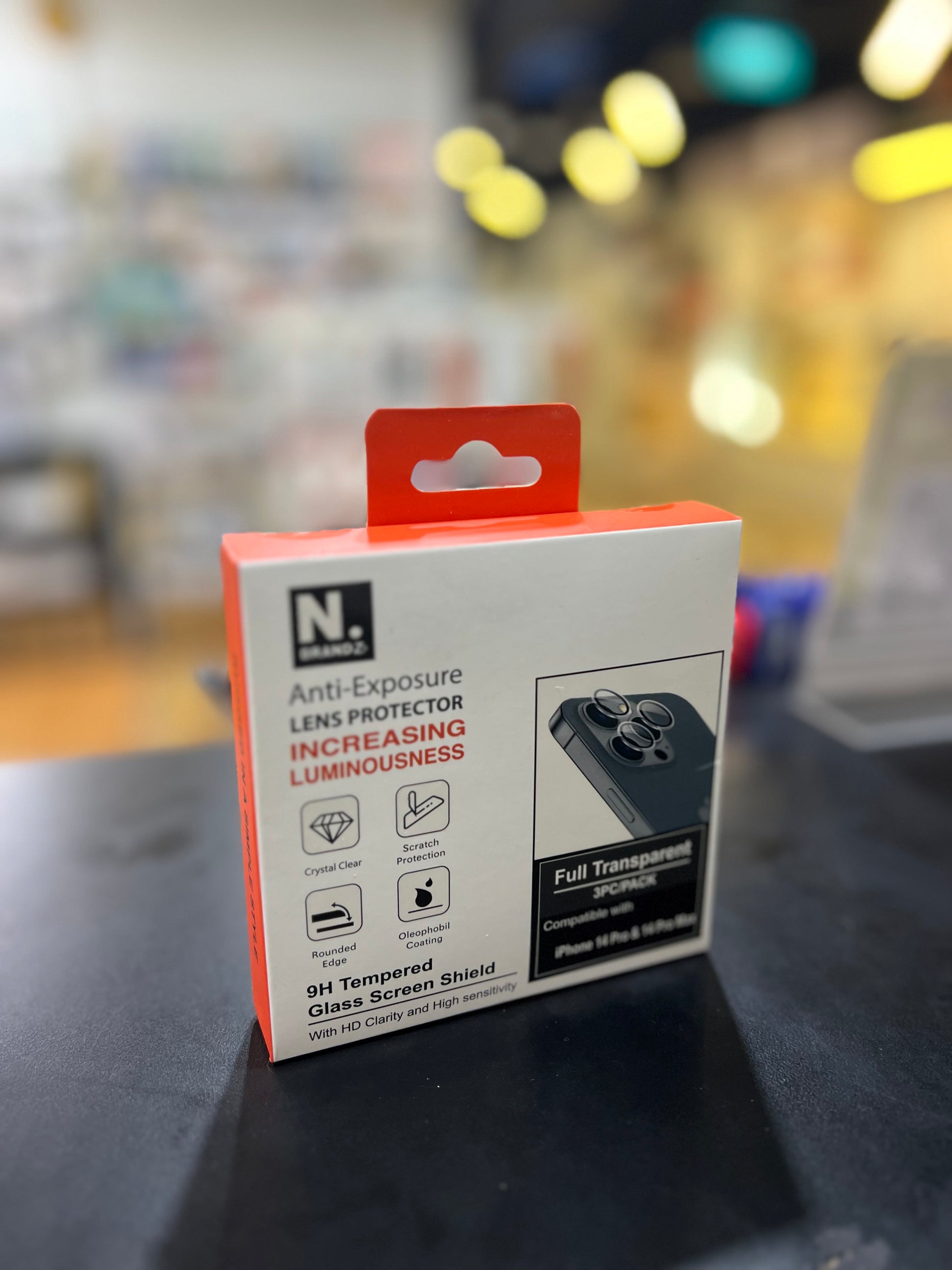 N.Brandz Easy Application Lens Protector for iPhone 14 Pro / Pro Max