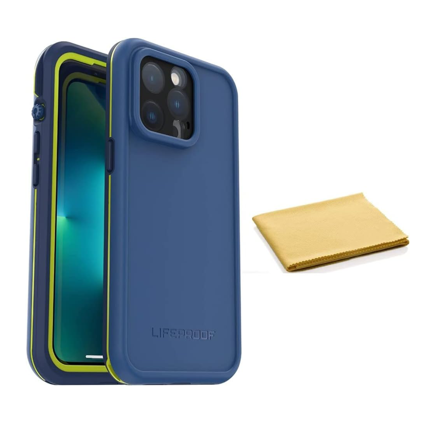 LIFEPROOF FRĒ Waterproof Case for iPhone 13 Pro (Blue / Black)