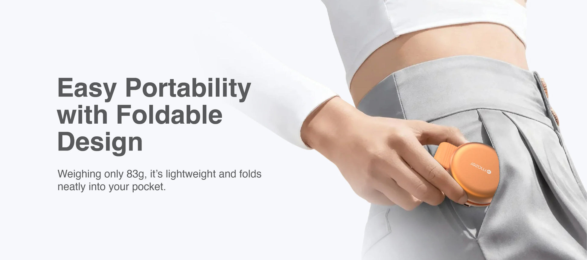 MAZER MagPad Duo2 Qi2.2 Certified 25W 2-in-1 Foldable Wireless Charging Pad (Black/White)