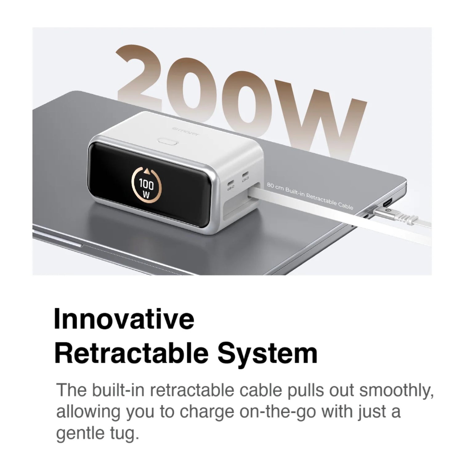 MAZER 200W PrestigeGaN Ai Desktop Charger