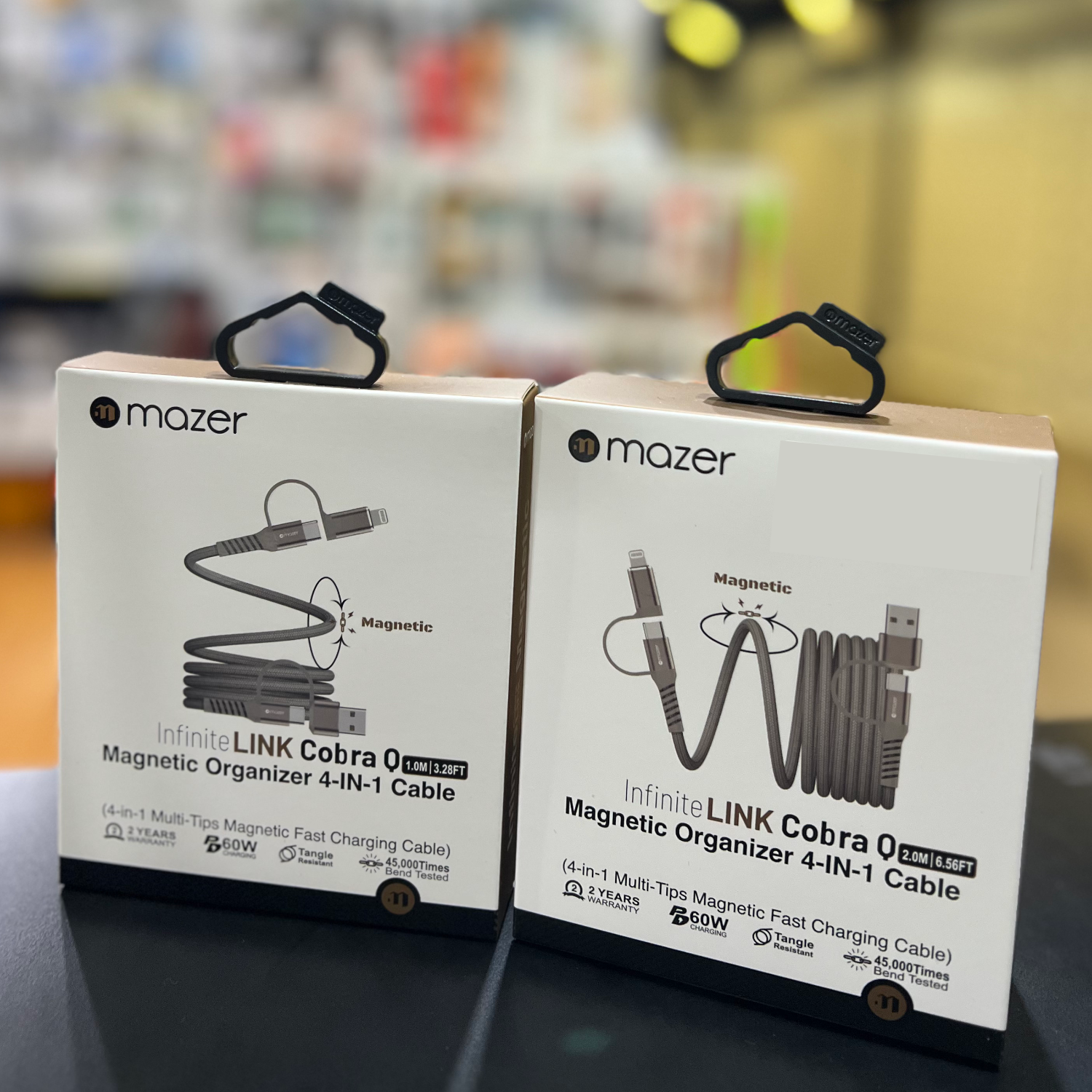 MAZER Infinite Link CobraQ 4-in-1 Cable (1m/2m)