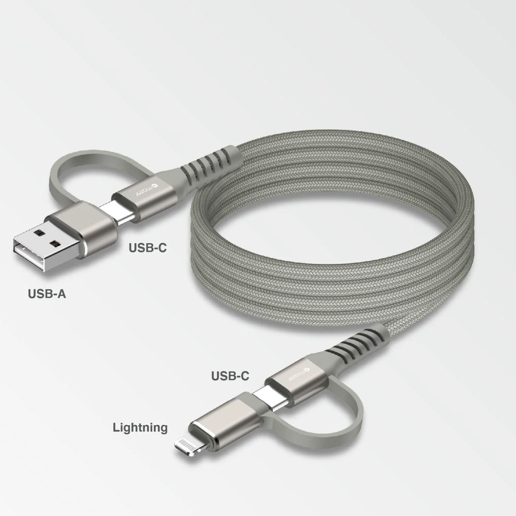 MAZER Infinite Link CobraQ 4-in-1 Cable (1m/2m)