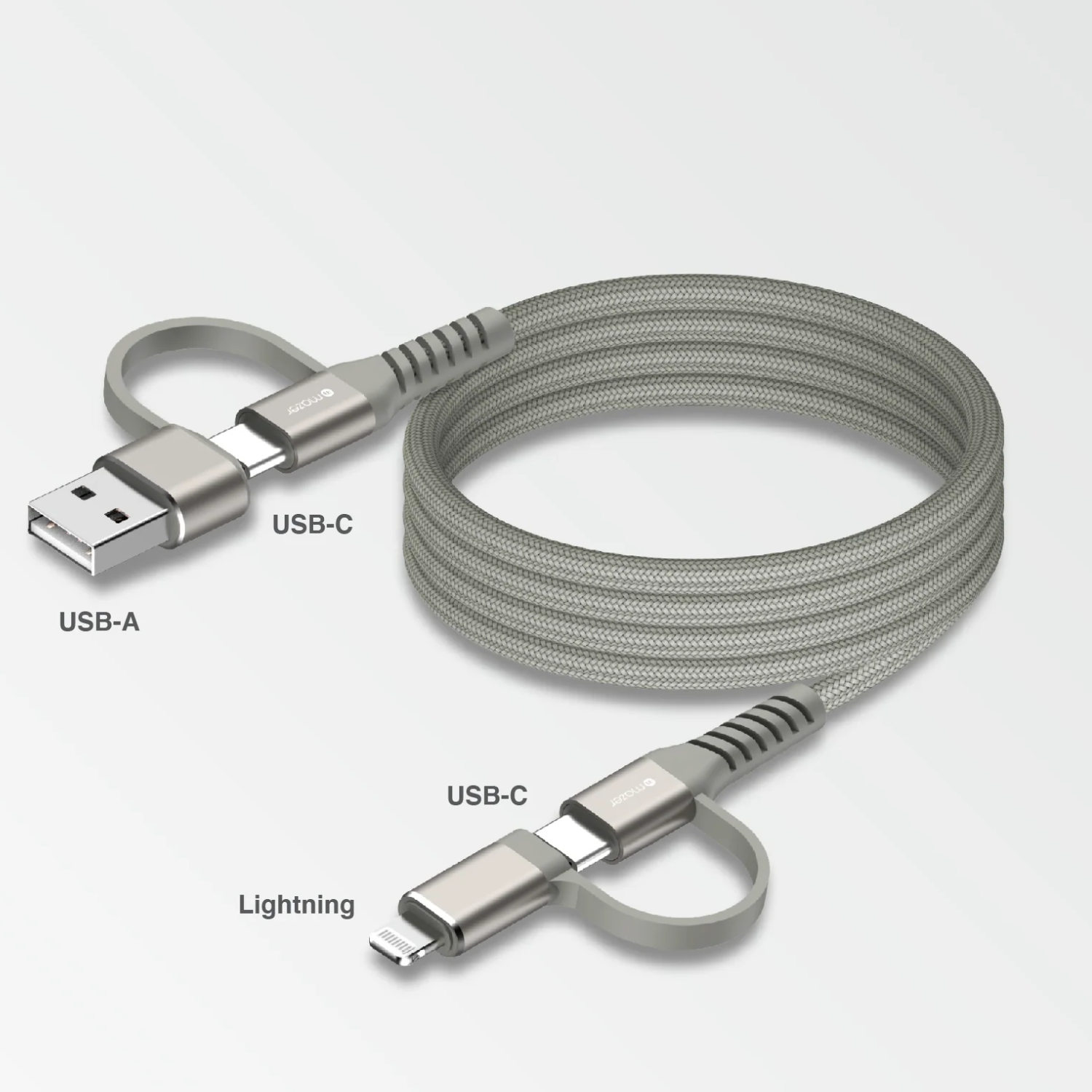 MAZER Infinite Link CobraQ 4-in-1 Cable (1m/2m)