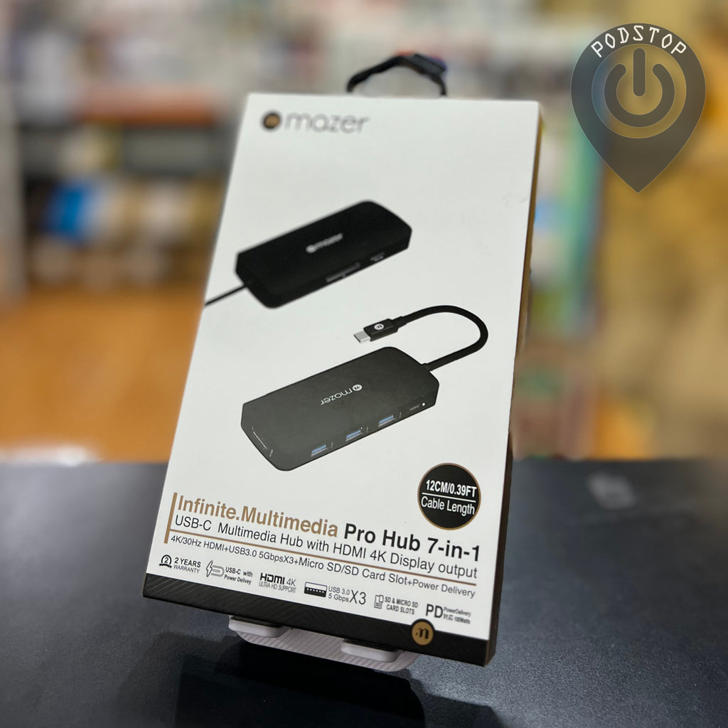 Mazer Infinite.Multimedia Pro Hub 7-in-1