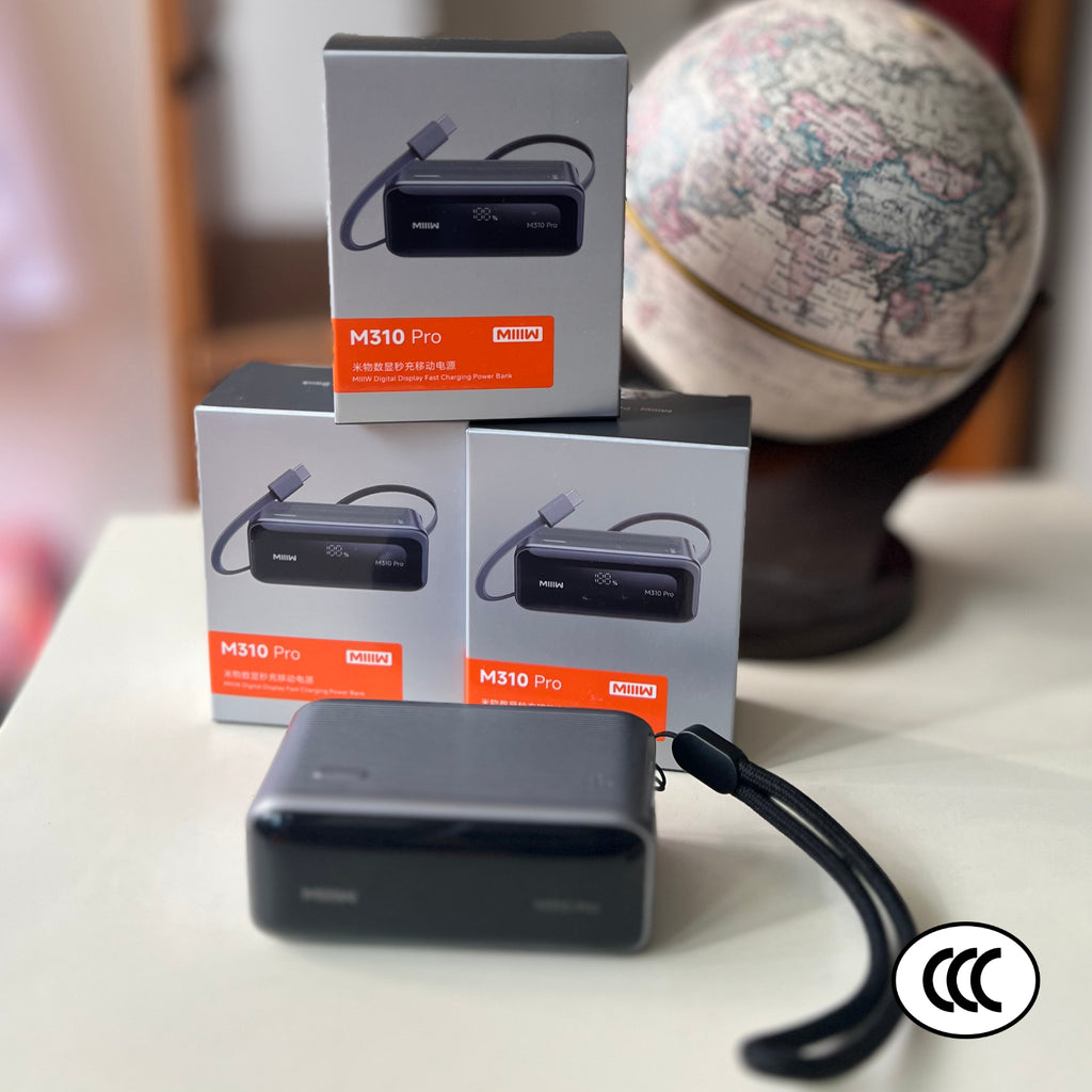 MIIIW M310 Pro 45W Fast Charging Powerbank with Retractable USB-C Cable