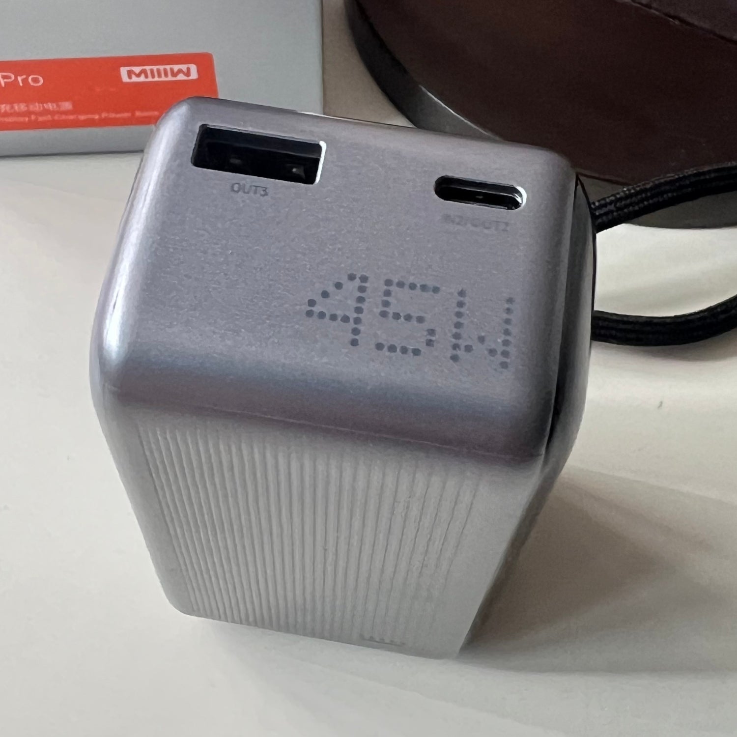 MIIIW M310 Pro 45W Fast Charging Powerbank with Retractable USB-C Cable