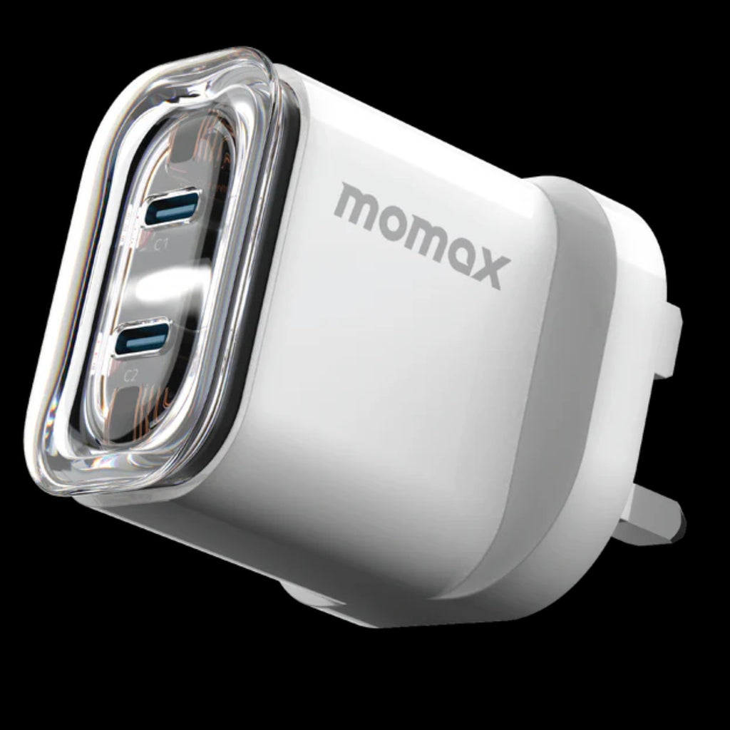 MOMAX 1-Charge Flow 2-USB C Port GaN 35W Charger
