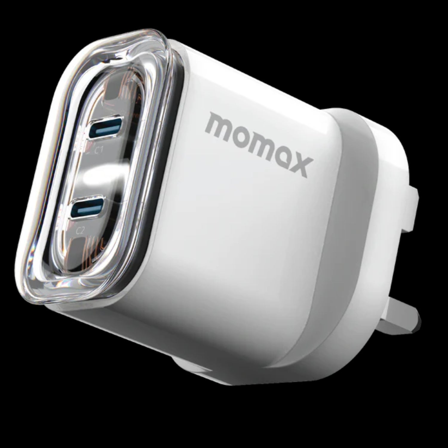 MOMAX 1-Charge Flow 2-USB C Port GaN 35W Charger