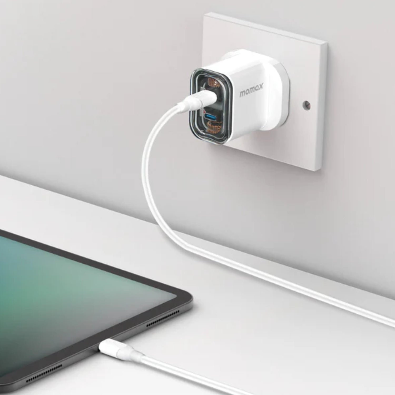 MOMAX 1-Charge Flow 2-USB C Port GaN 35W Charger