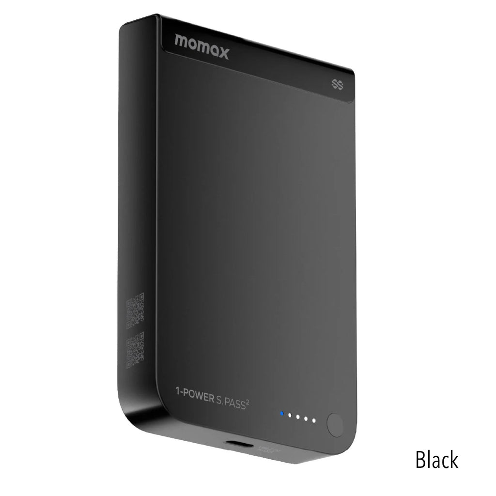 MOMAX 1-Power S.Pass² Magnetic Wireless Power Bank Qi 2.2 25W (CCC)