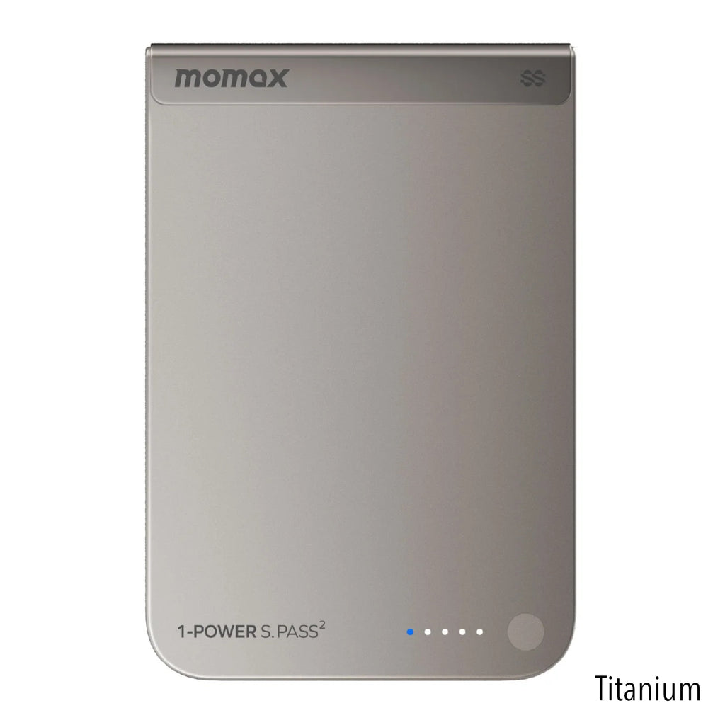 MOMAX 1-Power S.Pass² Magnetic Wireless Power Bank Qi 2.2 25W (CCC)