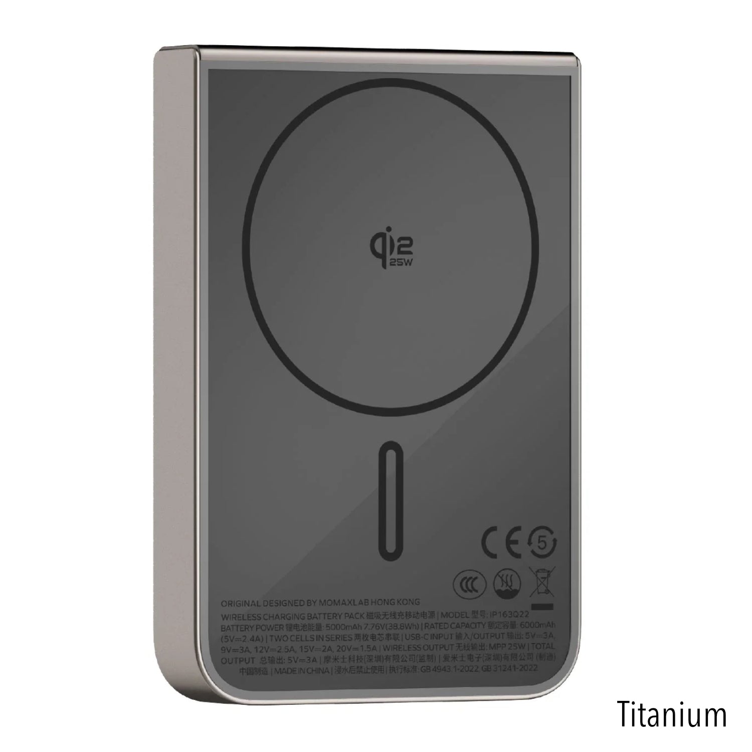 MOMAX 1-Power S.Pass² Magnetic Wireless Power Bank Qi 2.2 25W (CCC)