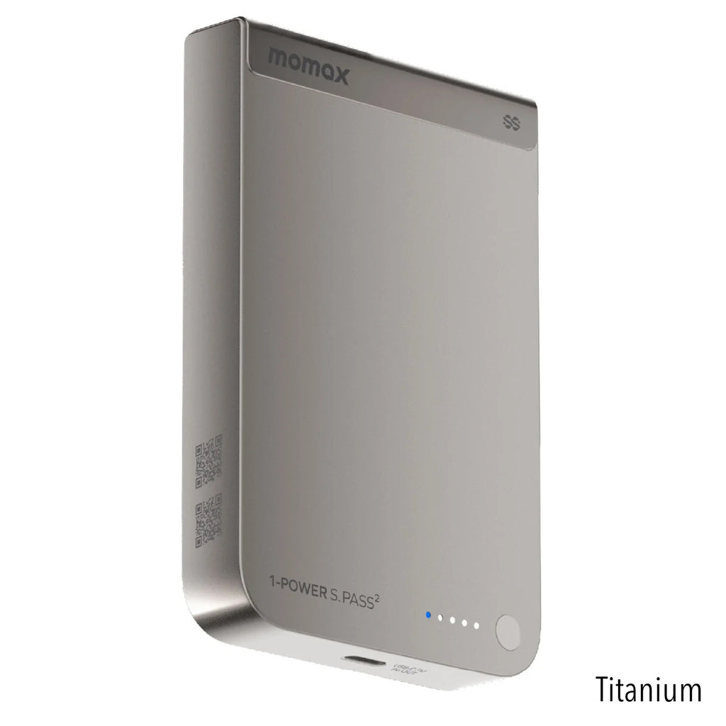 MOMAX 1-Power S.Pass² Magnetic Wireless Power Bank Qi 2.2 25W (CCC)