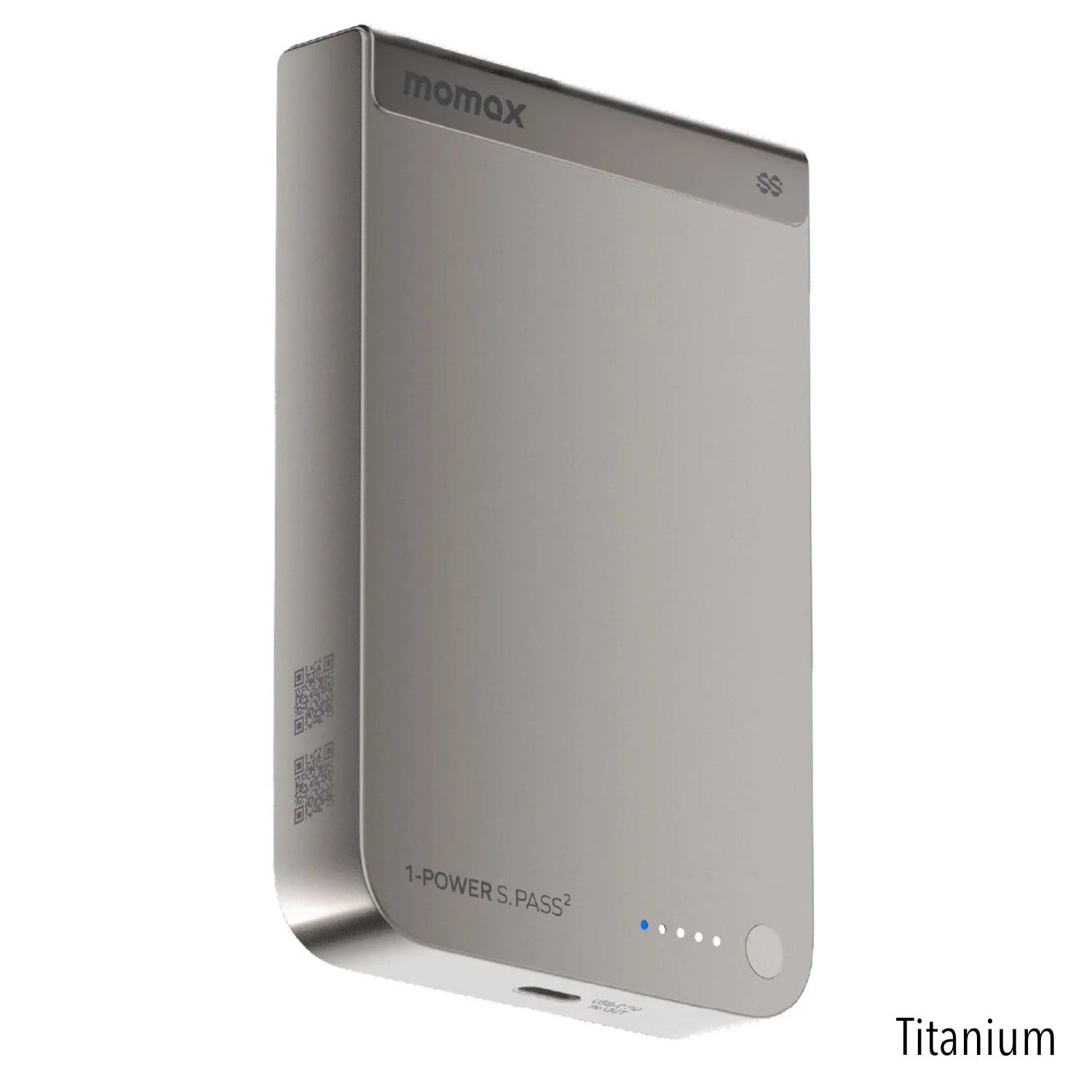 MOMAX 1-Power S.Pass² Magnetic Wireless Power Bank Qi 2.2 25W (CCC)